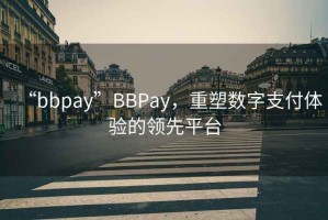 “bbpay”BBPay，重塑数字支付体验的领先平台