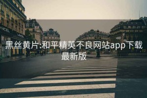 黑丝黄片:和平精英不良网站app下载最新版