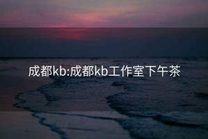 成都kb:成都kb工作室下午茶