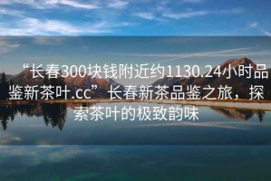 “长春300块钱附近约1130.24小时品鉴新茶叶.cc”长春新茶品鉴之旅，探索茶叶的极致韵味