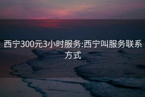 西宁300元3小时服务:西宁叫服务联系方式