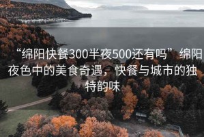 “绵阳快餐300半夜500还有吗”绵阳夜色中的美食奇遇，快餐与城市的独特韵味