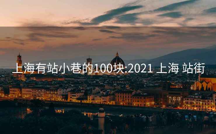 上海有站小巷的100块:2021 上海 站街