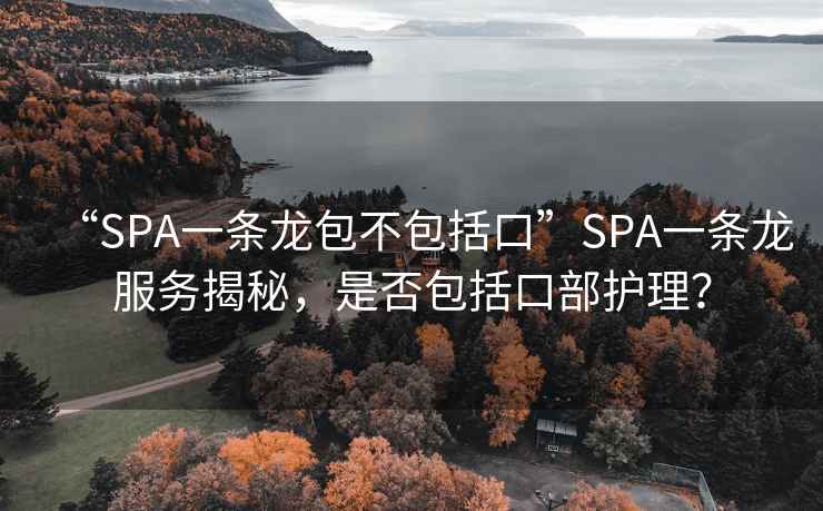 “SPA一条龙包不包括口”SPA一条龙服务揭秘，是否包括口部护理？